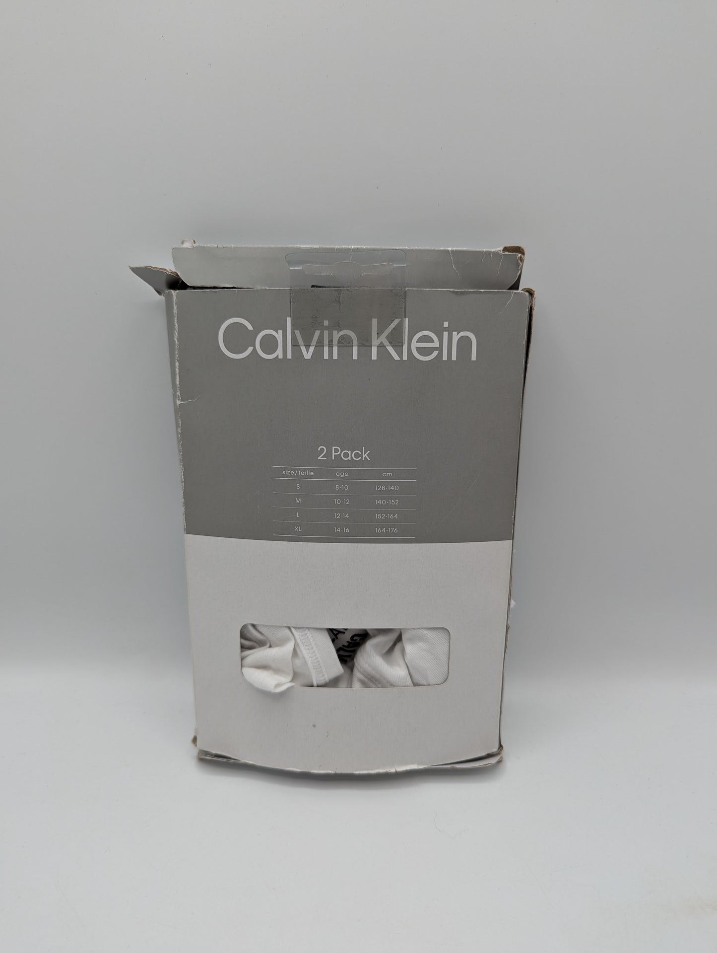 Calvin Klein 2 Pack AOP Boxer Shorts Boys Junior - Black / White