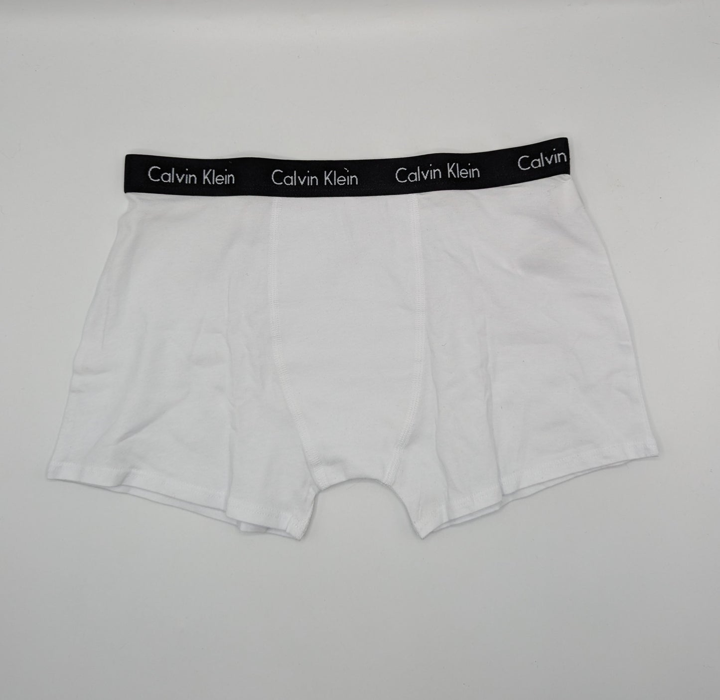 Calvin Klein 2 Pack AOP Boxer Shorts Boys Junior - Black / White