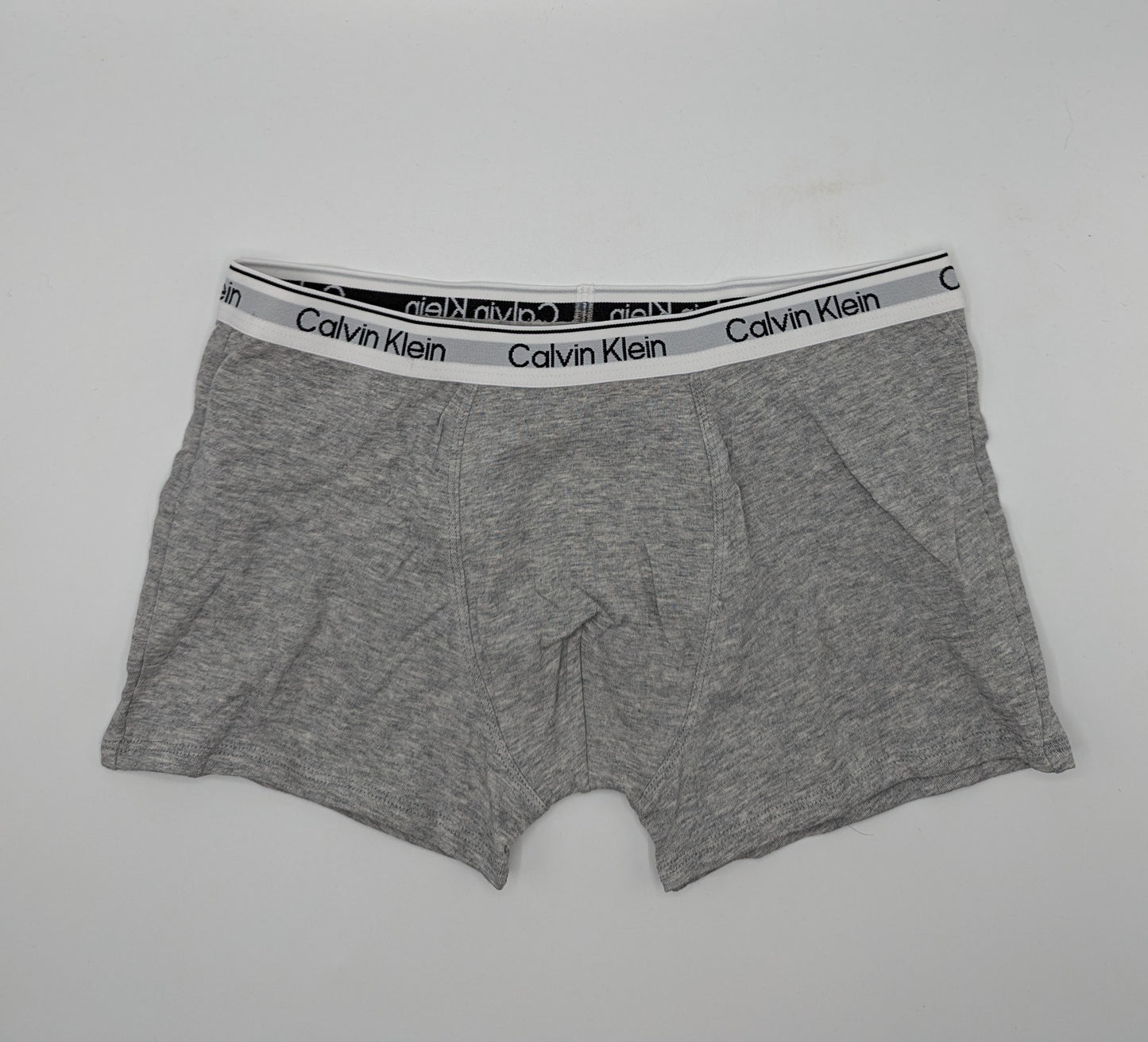 Calvin Klein 2 Pack Boxer Shorts Junior Boys - White / Grey