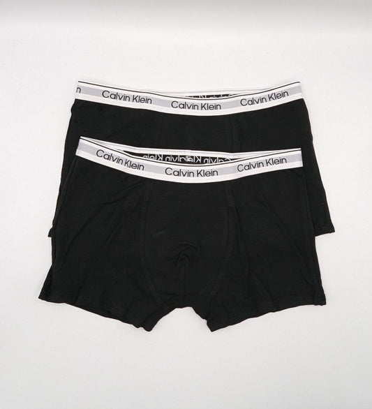 Calvin Klein 2 Pack Boxer Shorts Junior Boys - Black