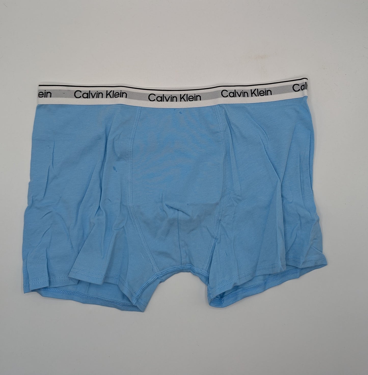 Calvin Klein 2 Pack Boxer Shorts Junior Boys - Light Blue / Navy