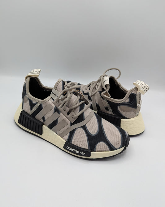 Adidas Marimekko x Womens Trainers NMD_R1 -  Black/Beige/Grey