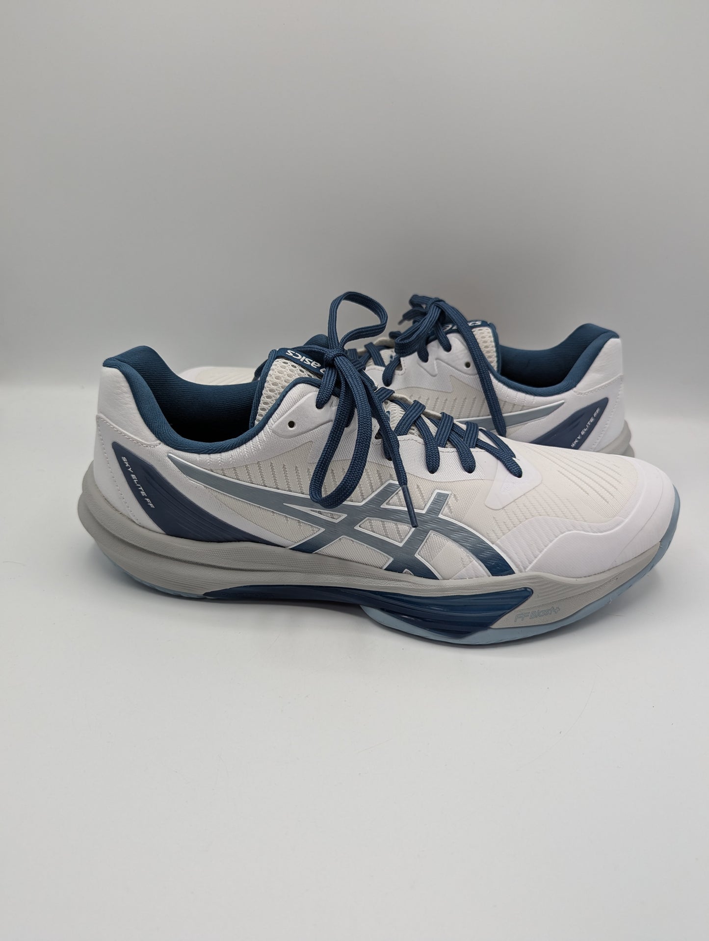 Asics SKY ELITE FF 3 Volleyball Shoes Mens - White / Blue