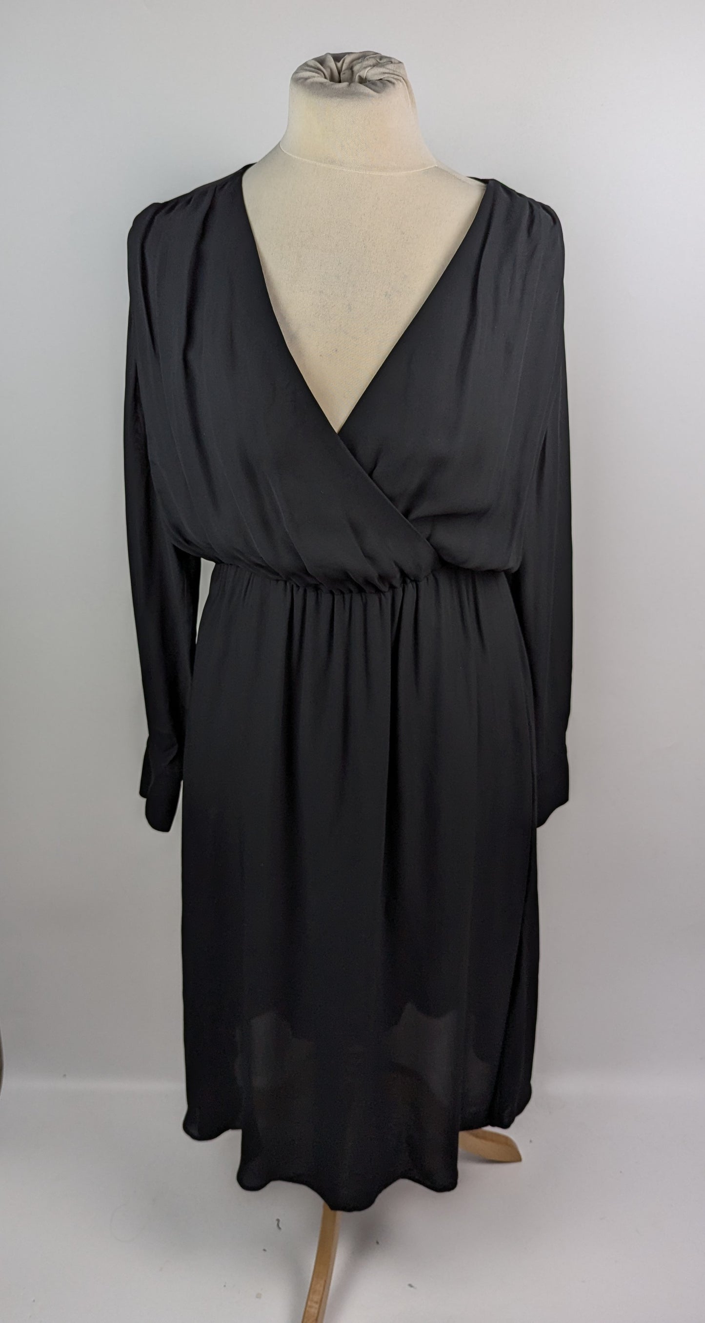 Boss Dagatta Womens Midi Dress - Black