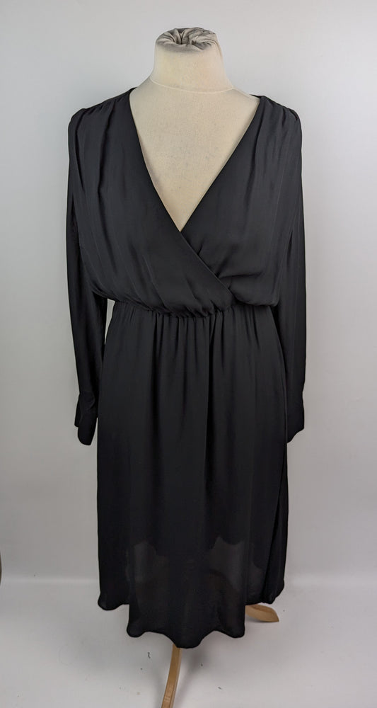 Boss Dagatta Womens Midi Dress - Black