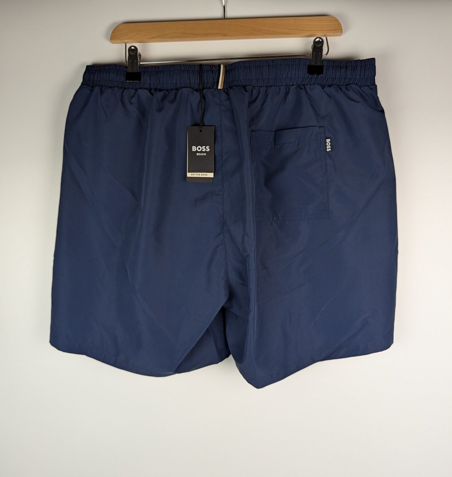 Boss Men's Dolphin Swim Shorts - Blue
