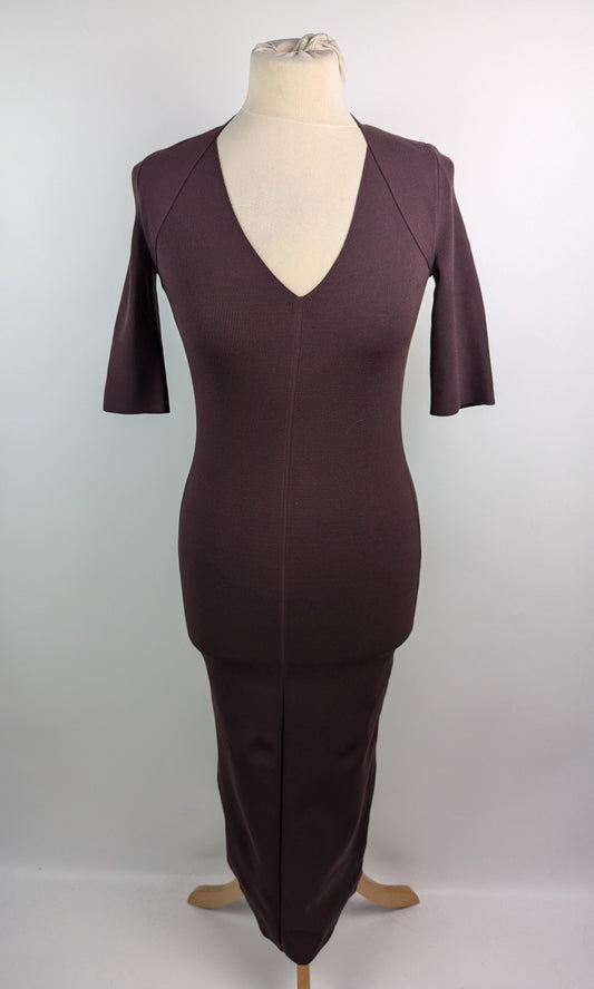 Boss Fezanin Womens Bodycon Dress Womens - Dark Purple