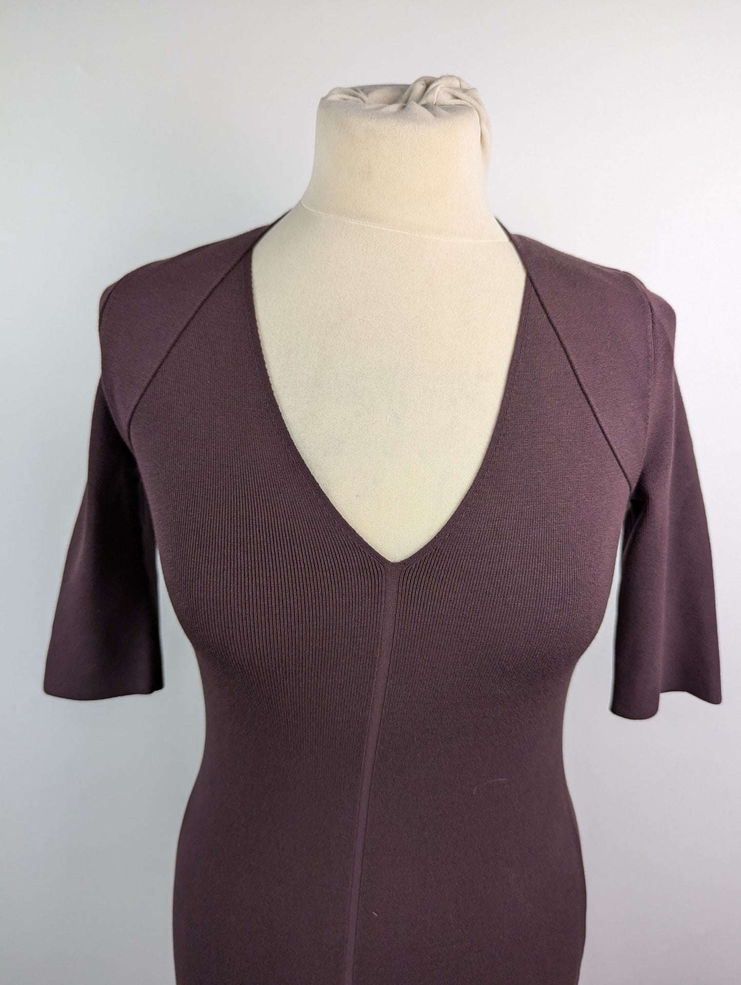 Boss Fezanin Womens Bodycon Dress Womens - Dark Purple