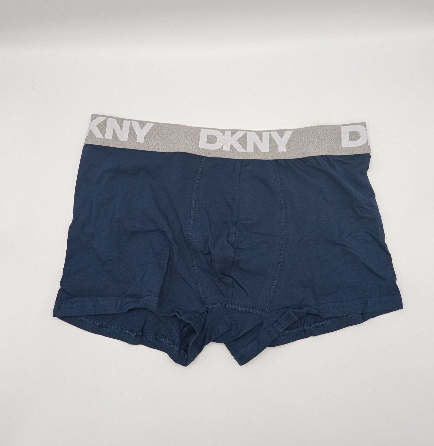 DKNY Trunk Portland 4 Pack Mens Boxers - Grey / White / Blue