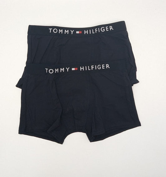 Tommy Hilfiger 2 Pack Logo Boxer Shorts - Navy