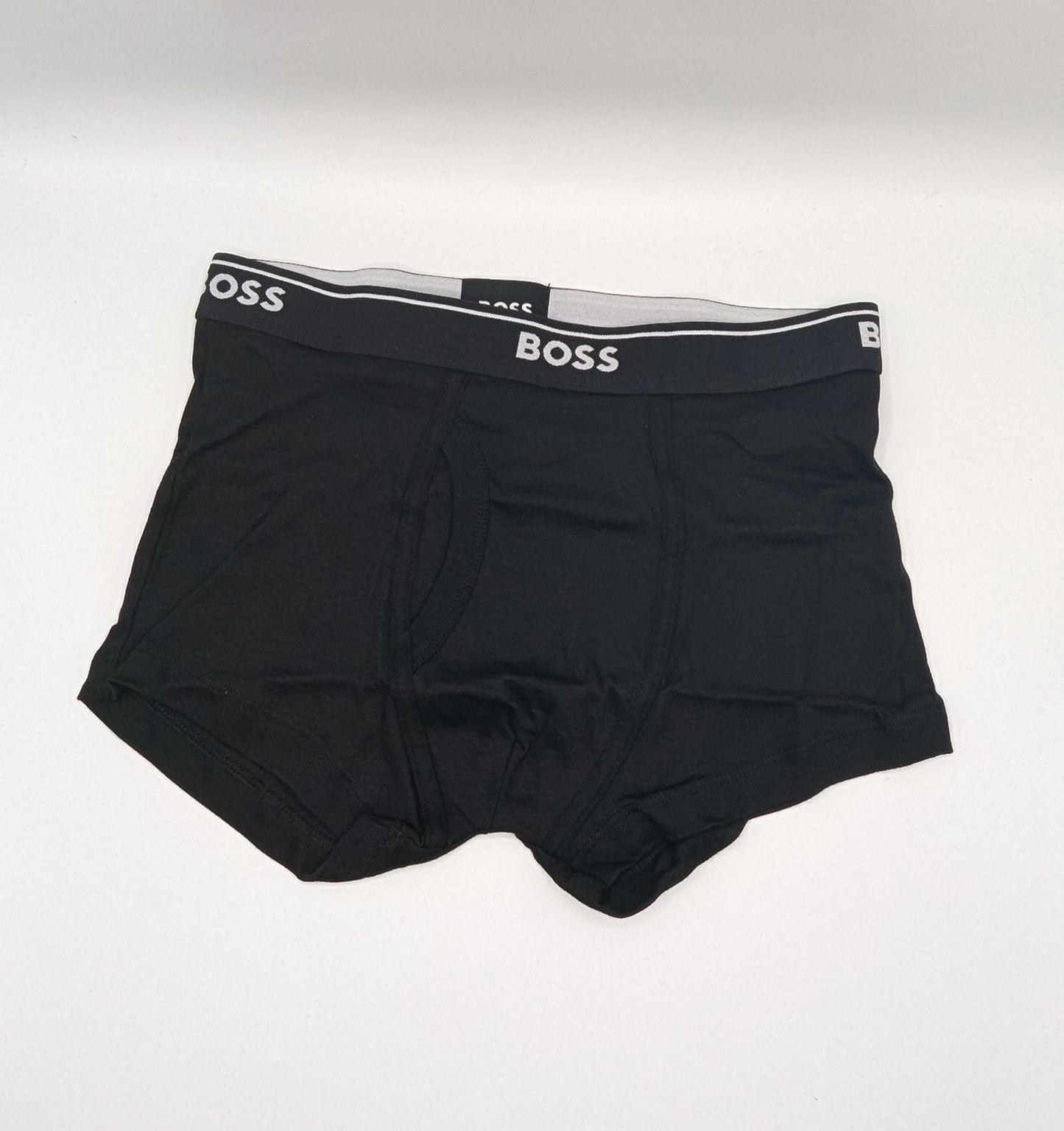 Boss 2 Pack Logo Waistband Trunks - Black
