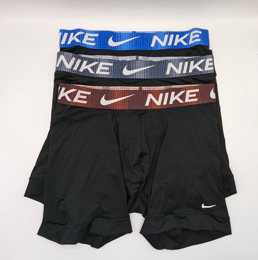 Nike 3 Pack Dri-FIT Boxer Shorts Mens - Black - Ryl/Slate/Burg