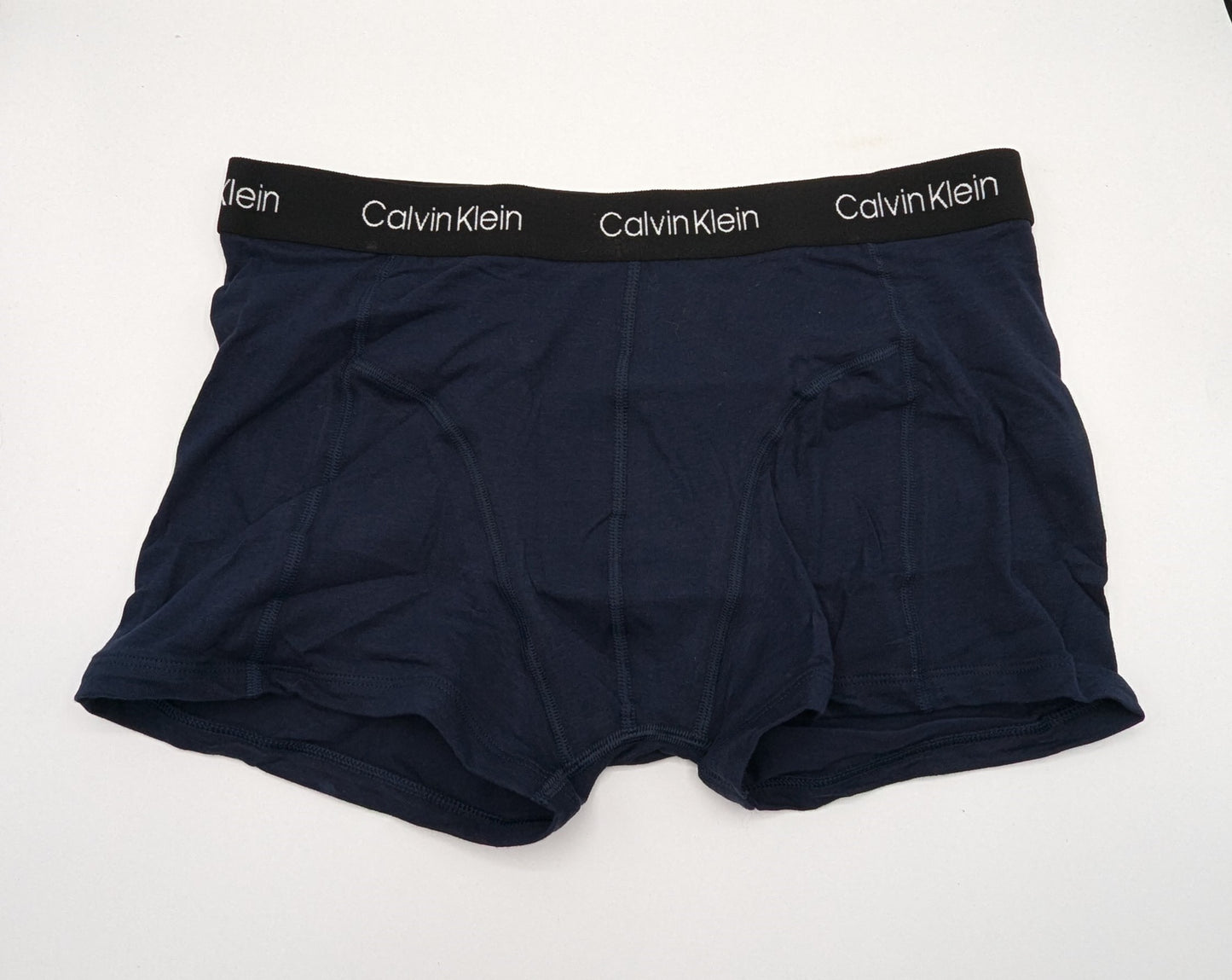 CALVIN KLEIN 2 Pack Boxer Trunks - Black / Navy