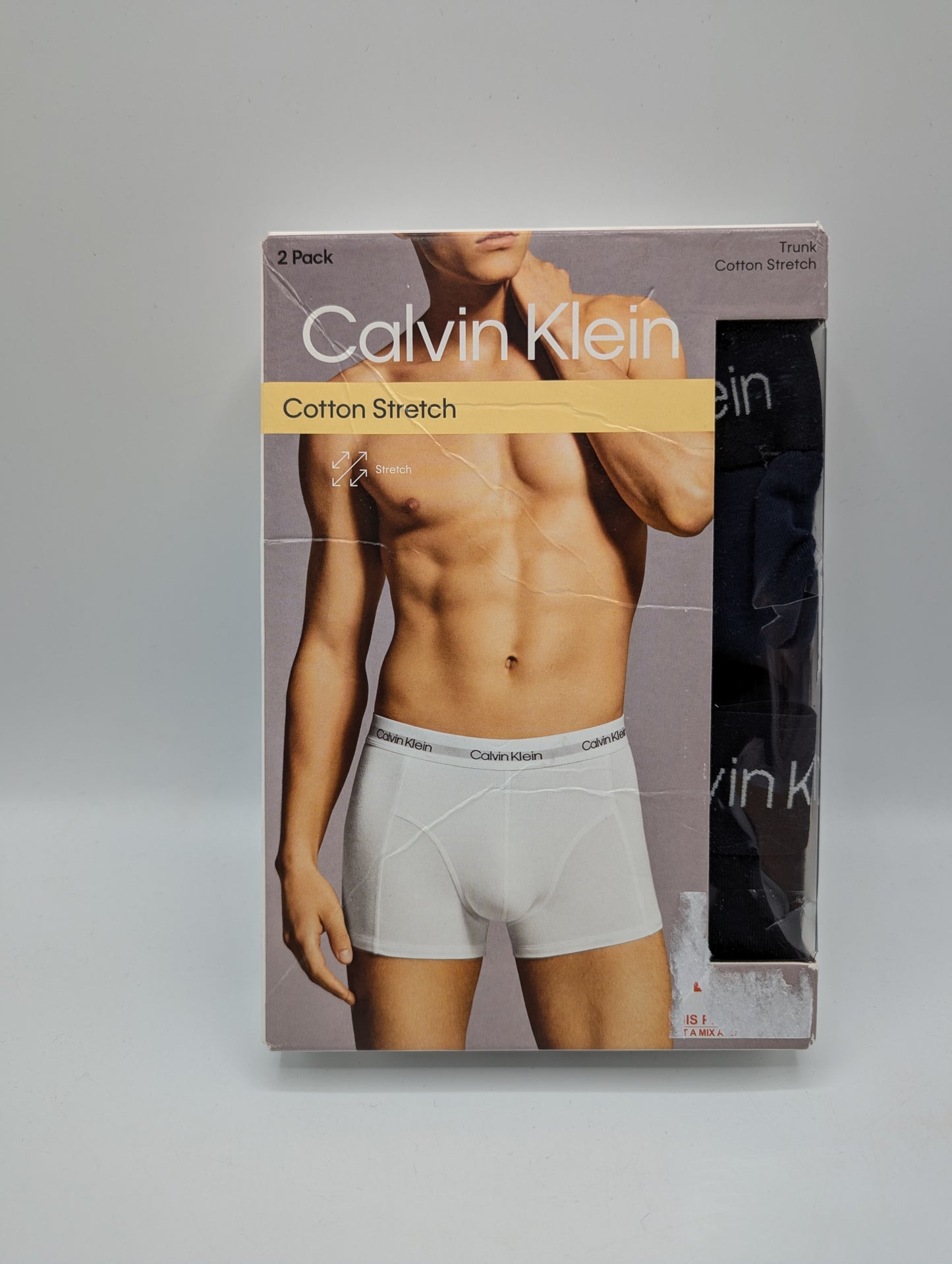 CALVIN KLEIN 2 Pack Boxer Trunks - Black / Navy