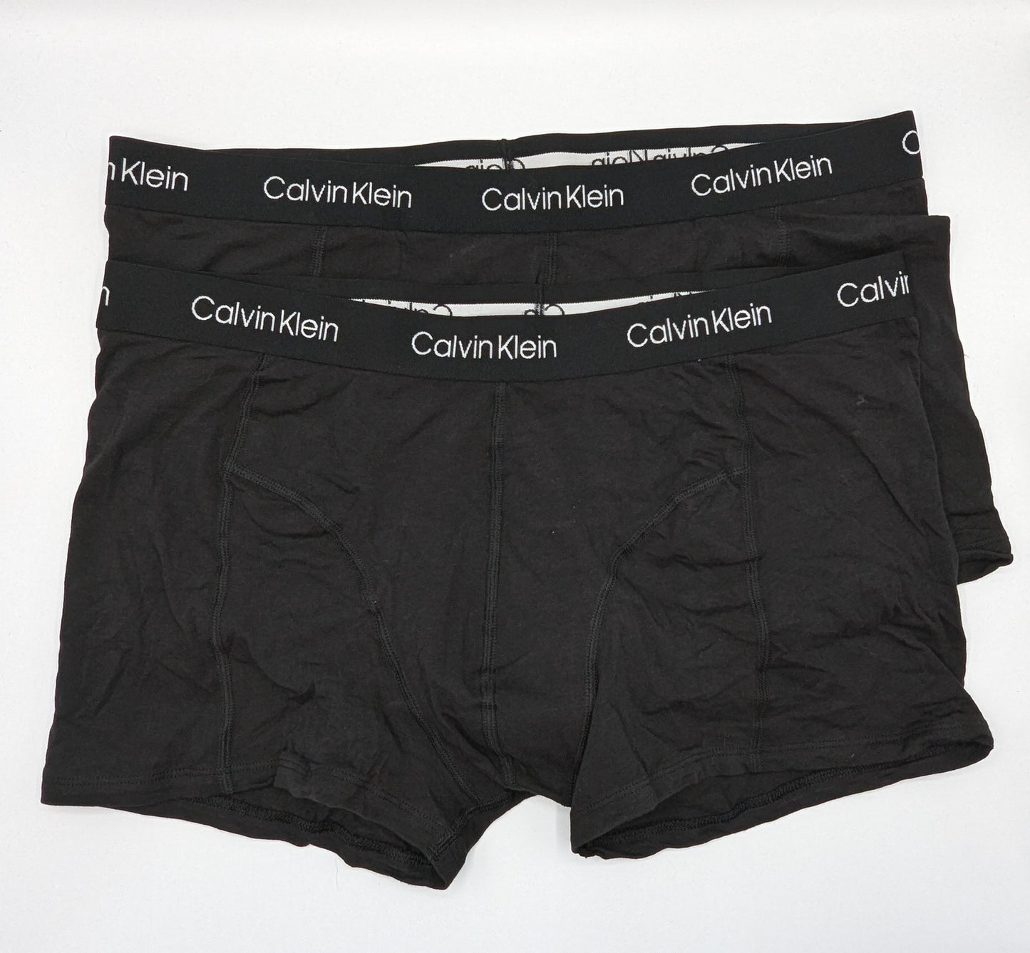 CALVIN KLEIN 2 Pack Boxer Trunks - Black