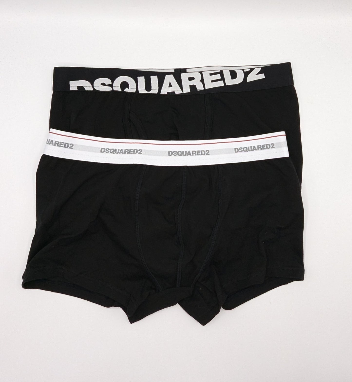 DSQUARED2 2 Pack Boxer Briefs - Black