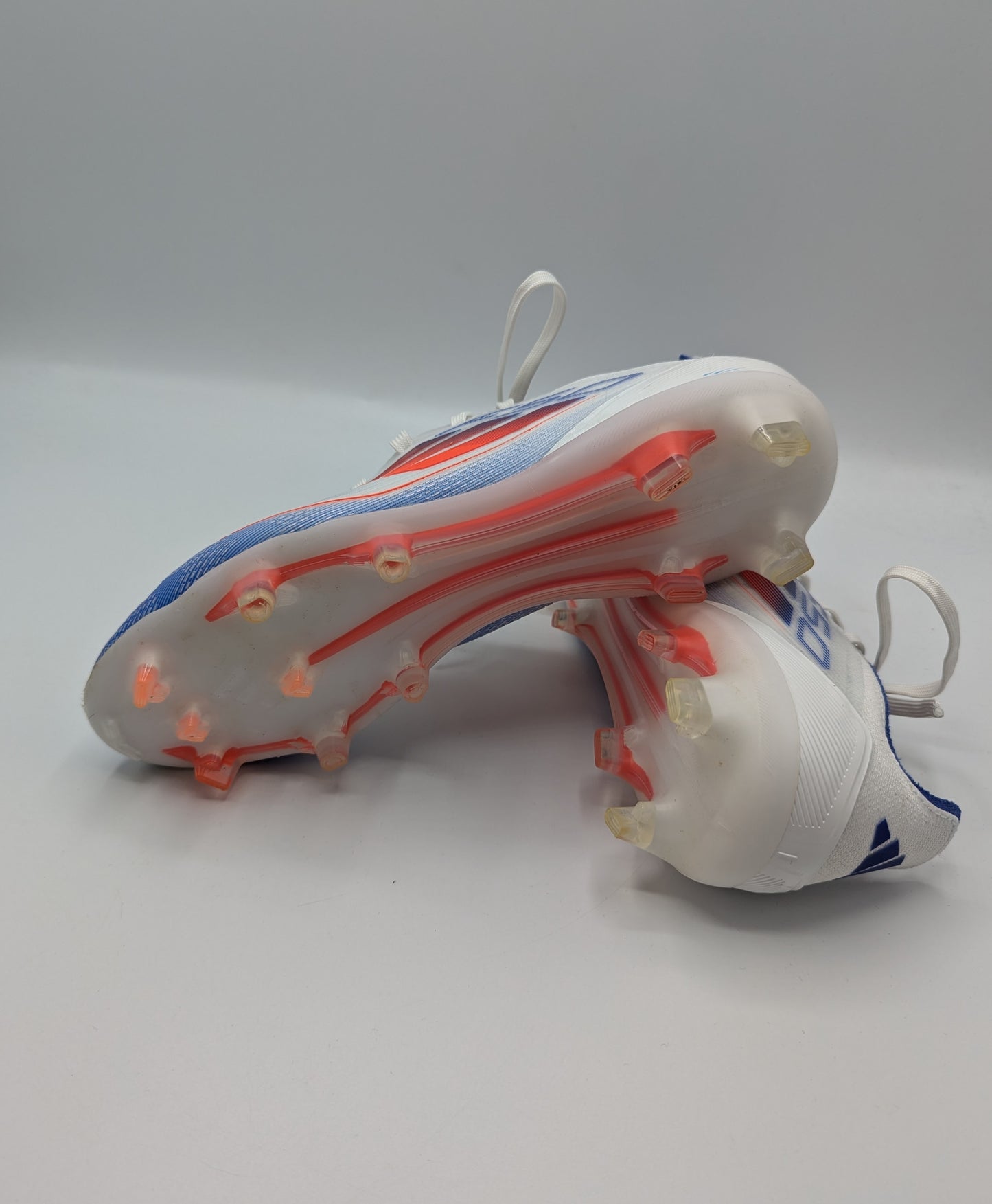 Adidas F50 Pro Juniors Firm Ground Football Boots - White / Multi