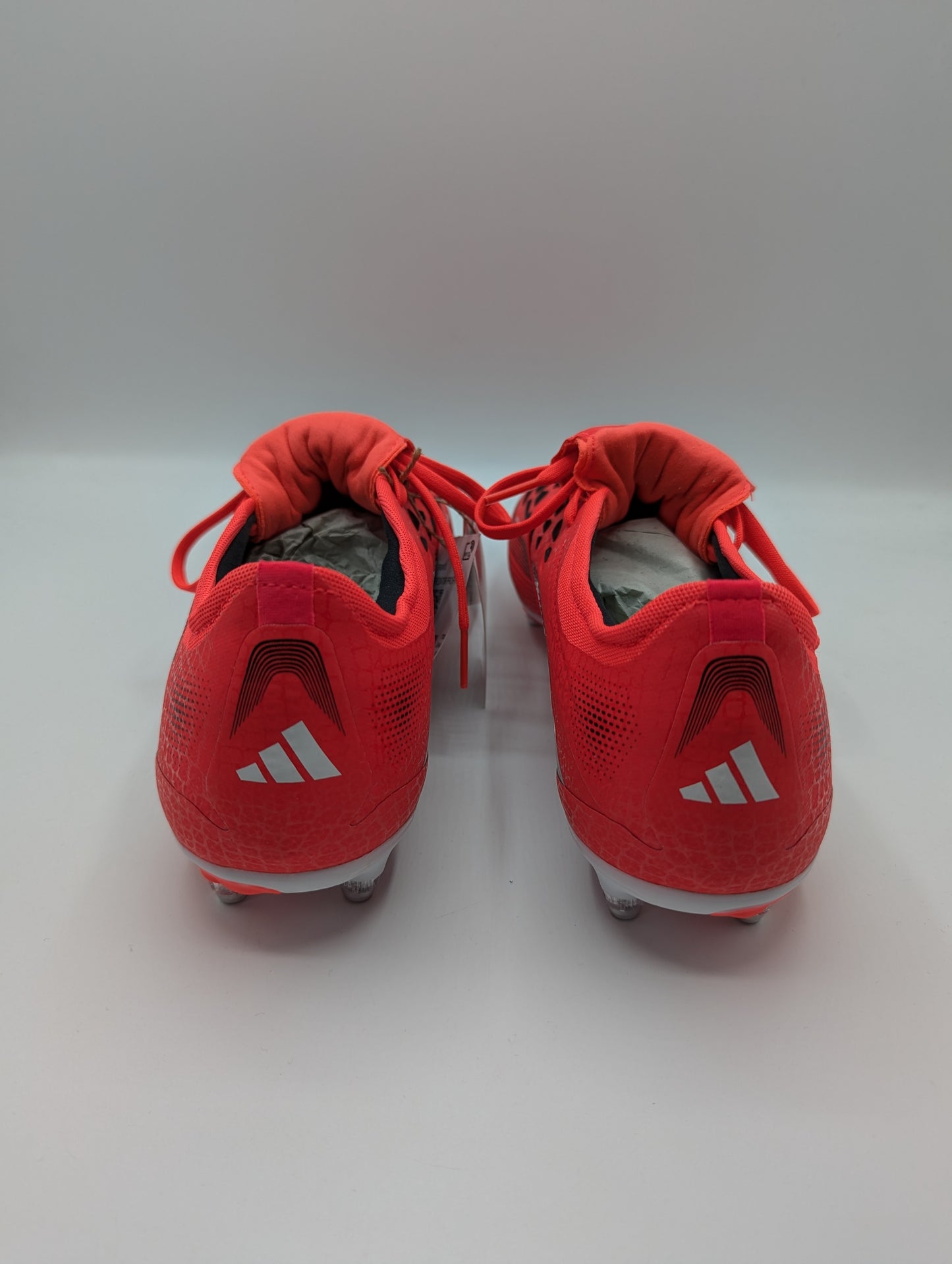 adidas Predator Pro Fold-Over Tongue Firm Ground Football Boots - Red / White
