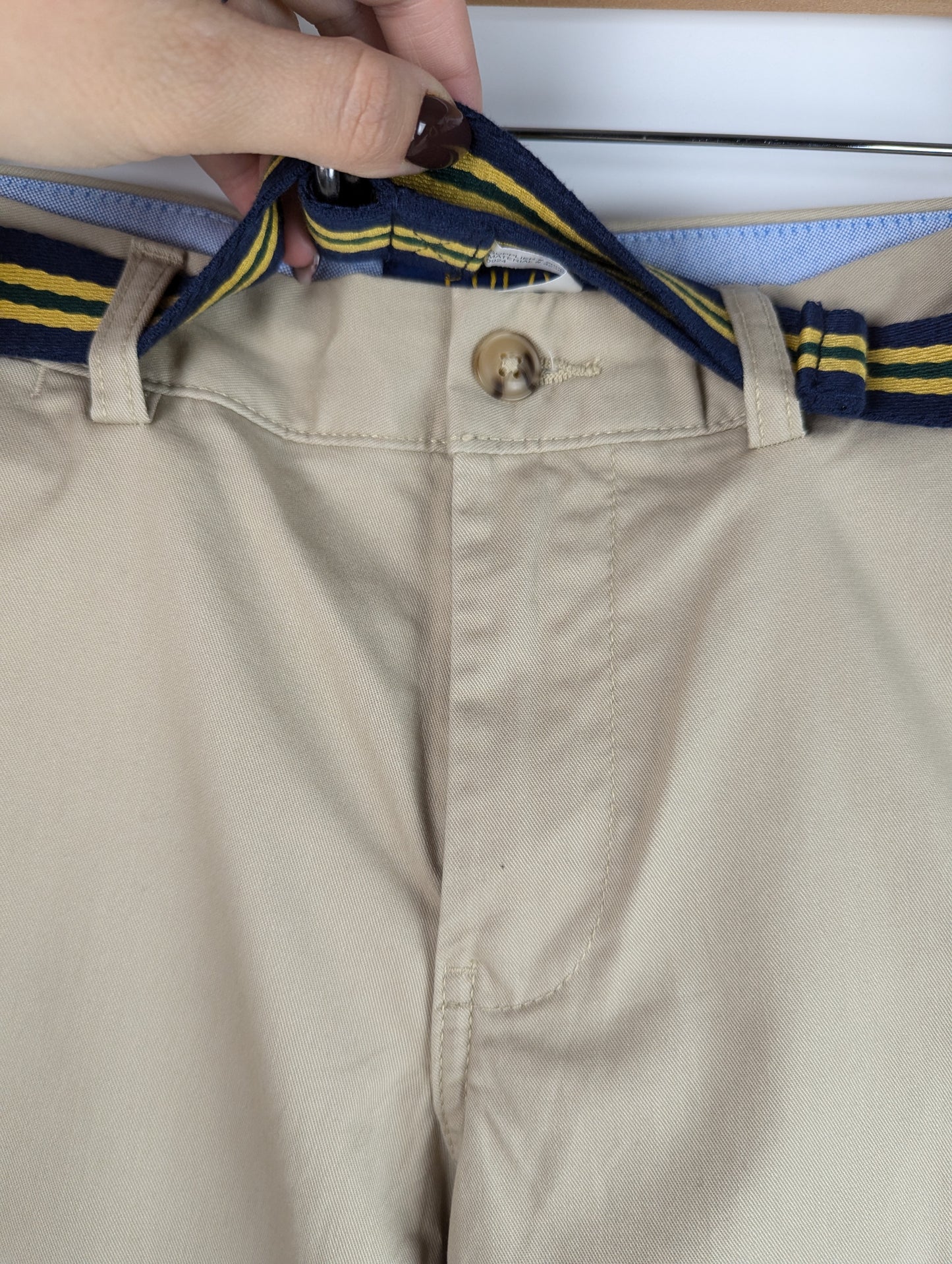 Polo Ralph Lauren Bedford Skinny Flex  Shorts Juniors - Beige
