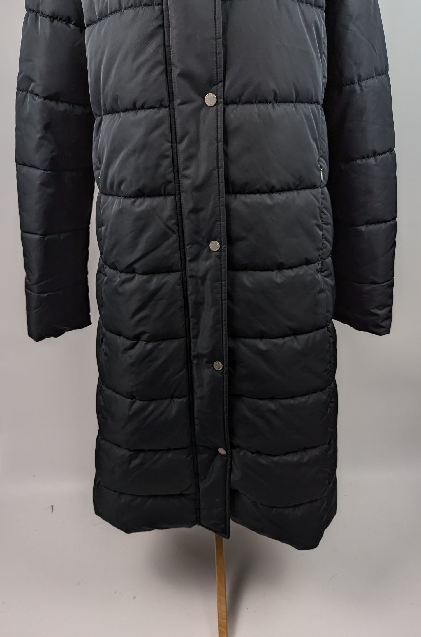 BARBOUR Zenia Long Quilted Jacket - Black