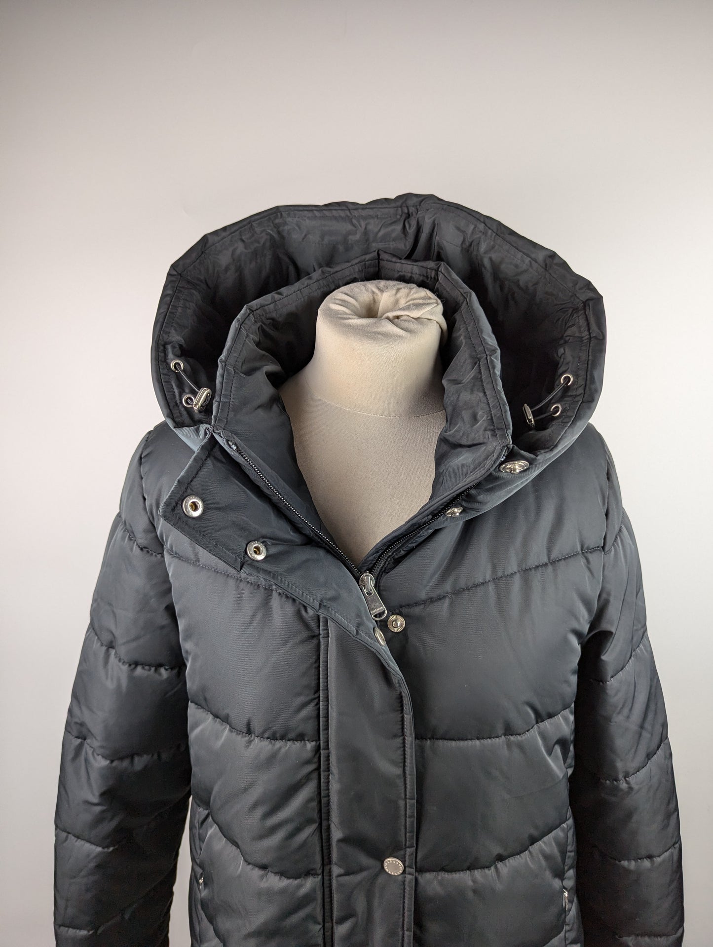BARBOUR Zenia Long Quilted Jacket - Black