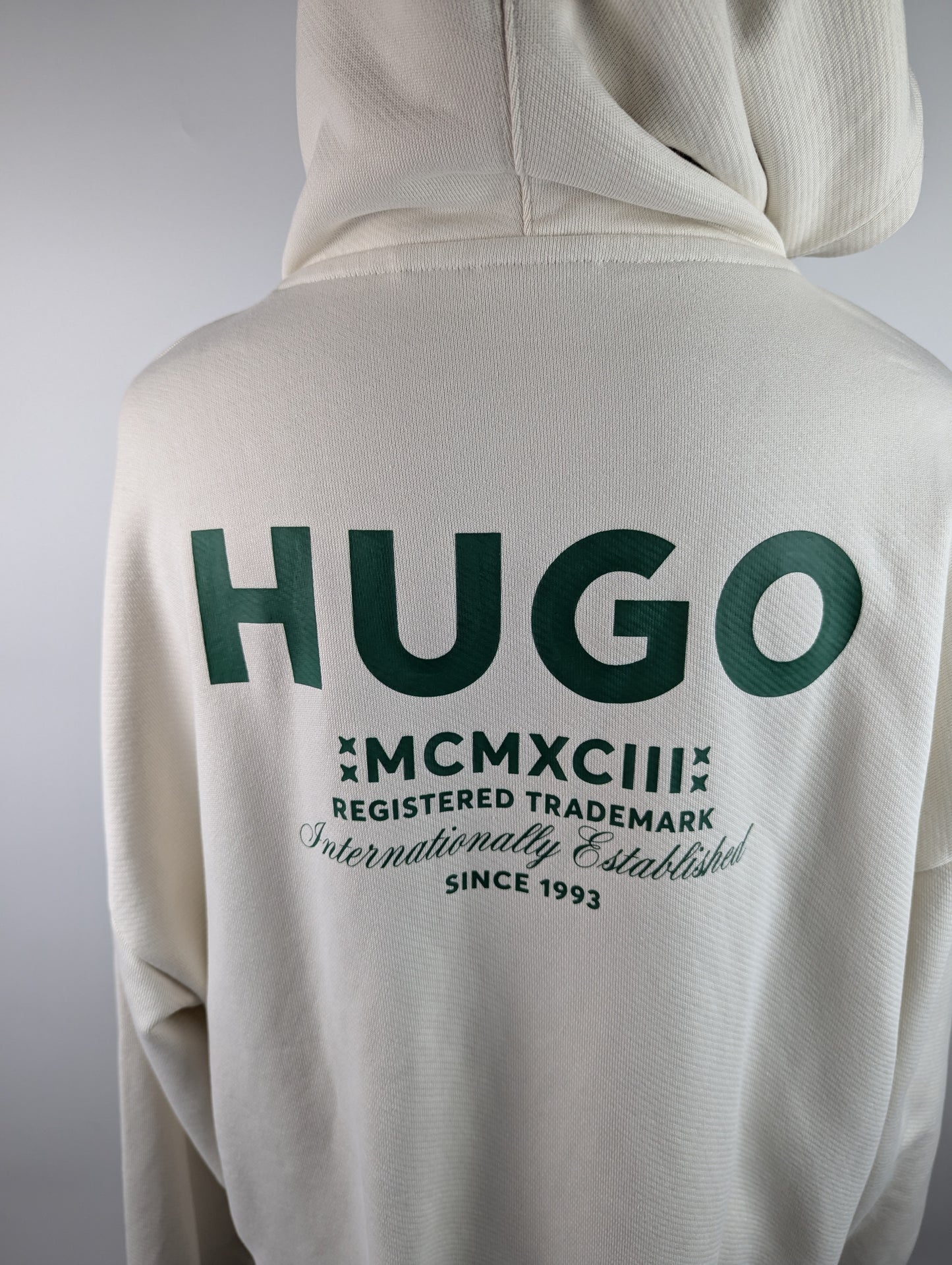Hugo Nazardo Mens hoodie - Off White
