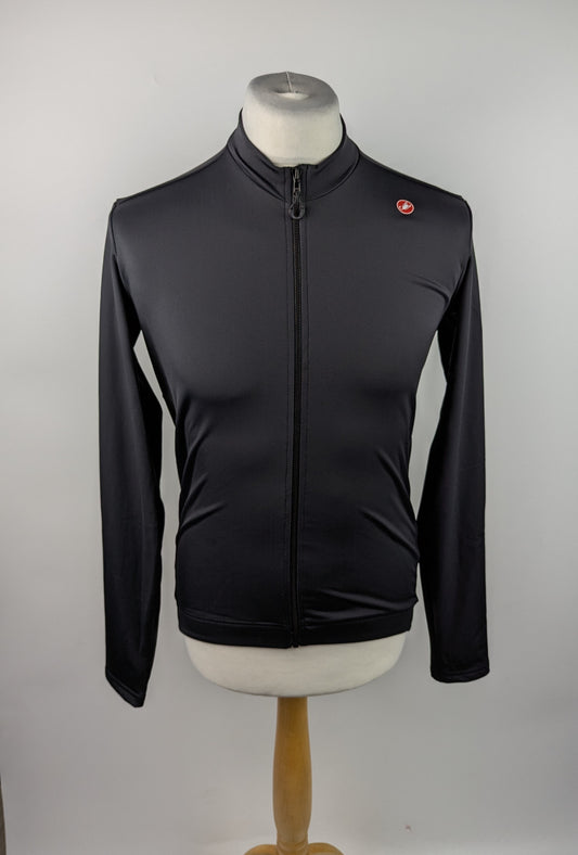 Castelli Espresso Thermal Jersey Mens - Black