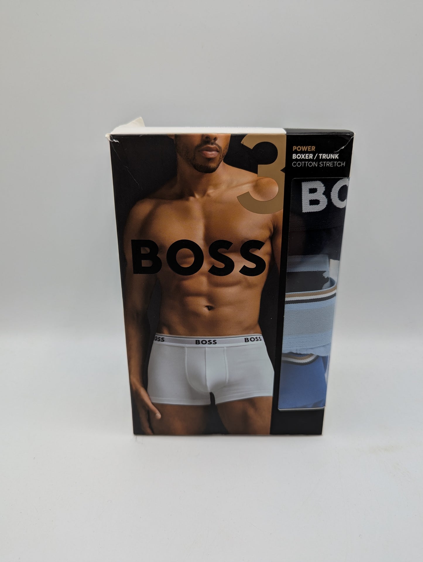 Boss Mens Trunk 3-Pack - Blue / Light Blue / Navy