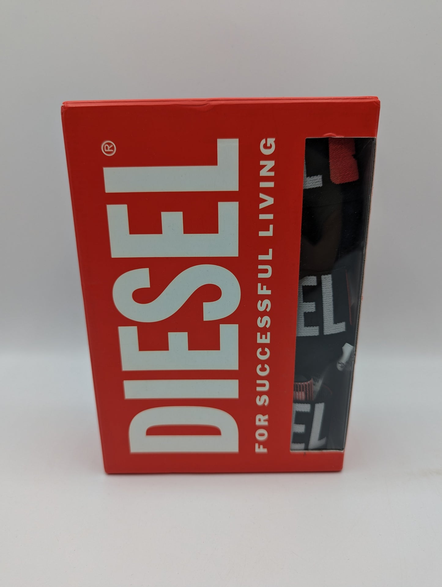 Diesel Womens 3 Pack Underwear - Black / Red