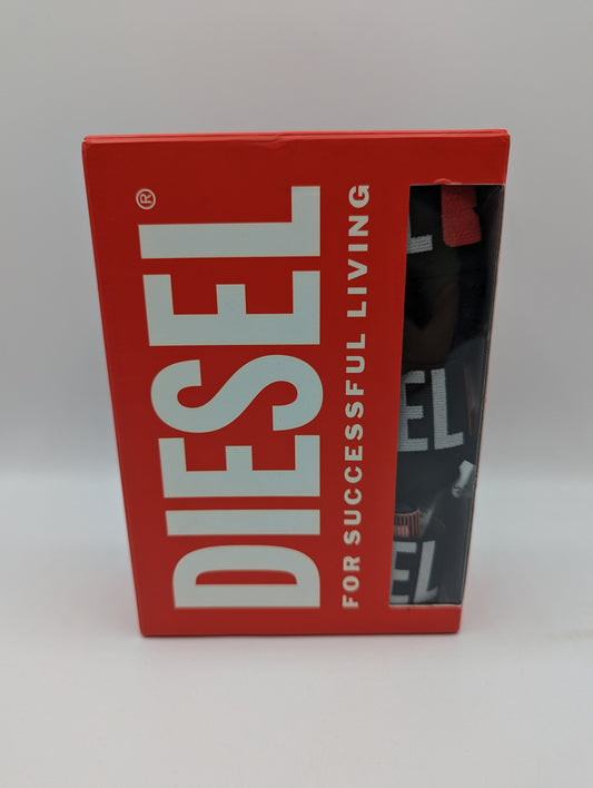 Diesel Womens 3 Pack Underwear - Black / Red