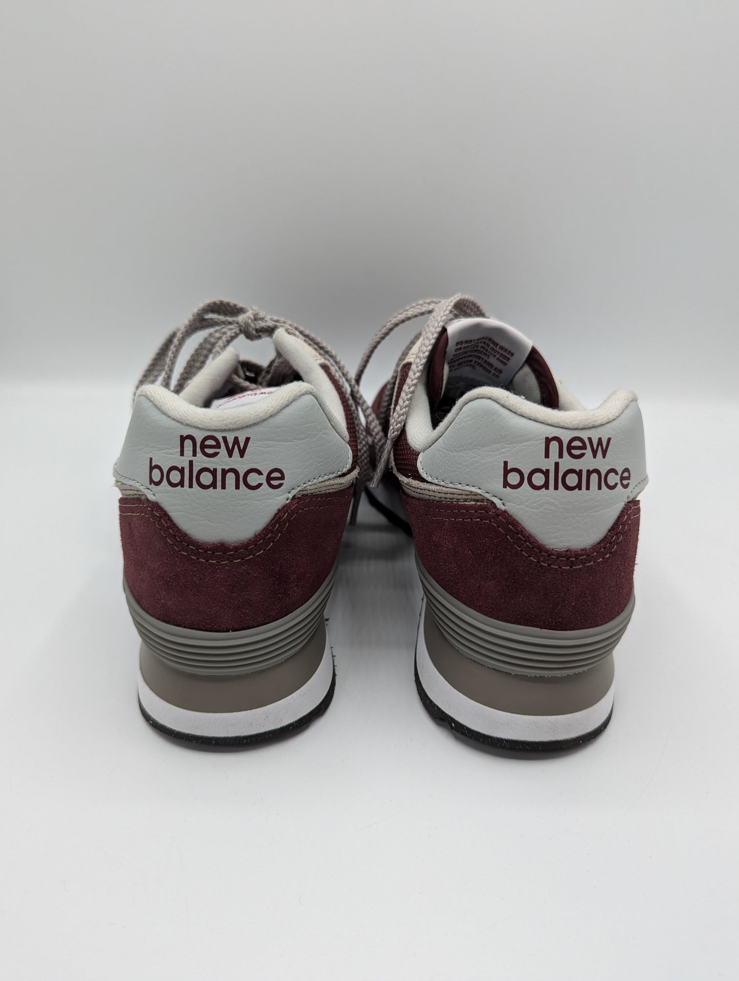 New Balance Mens 574 Trainers - Wine Red