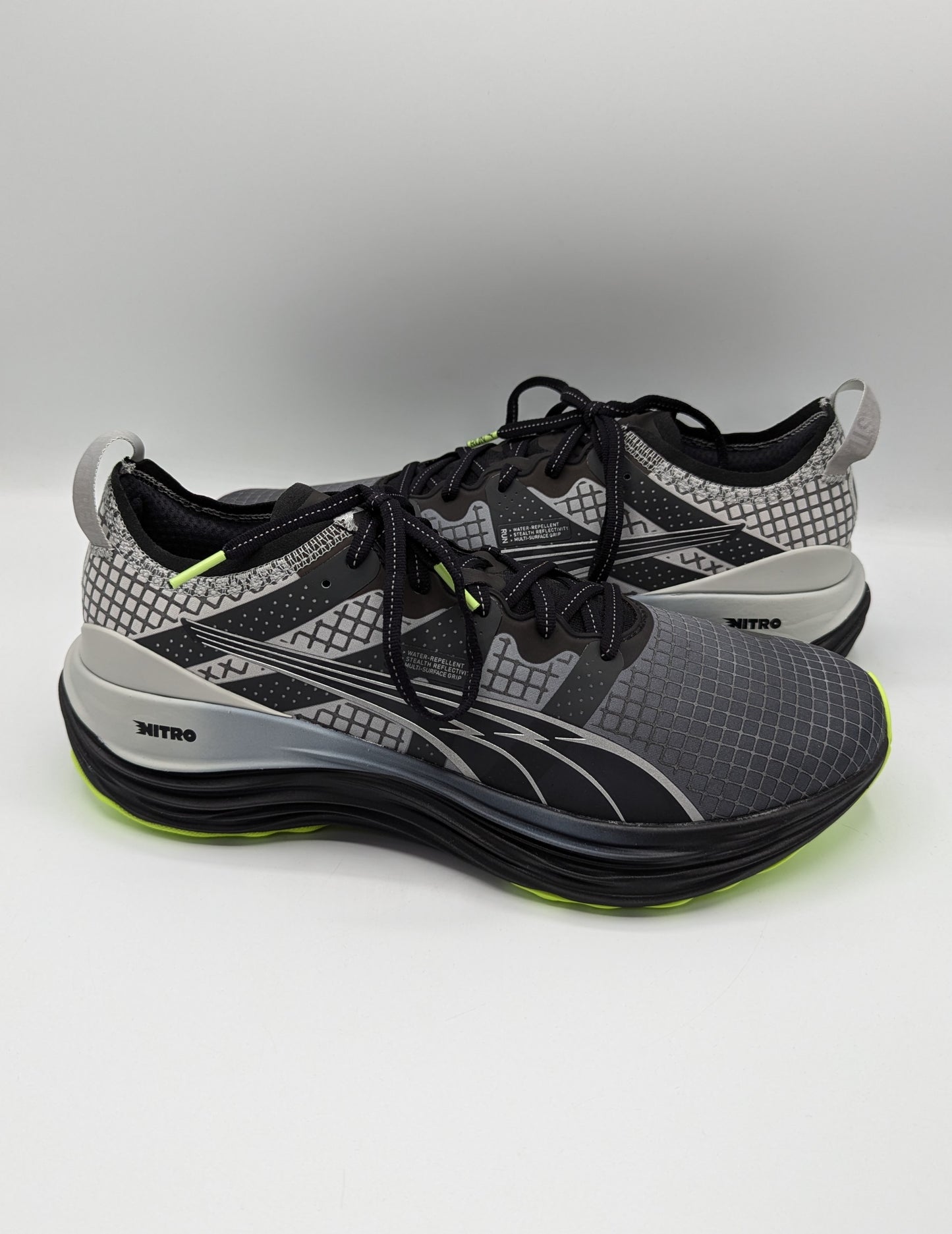 PUMA ForeverRun Nitro 'Water Repellent - Black Fizzy Apple'