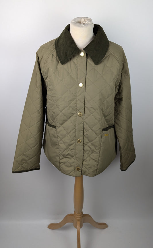 Barbour Anise Quilted Jacket Womens - Dusty Green