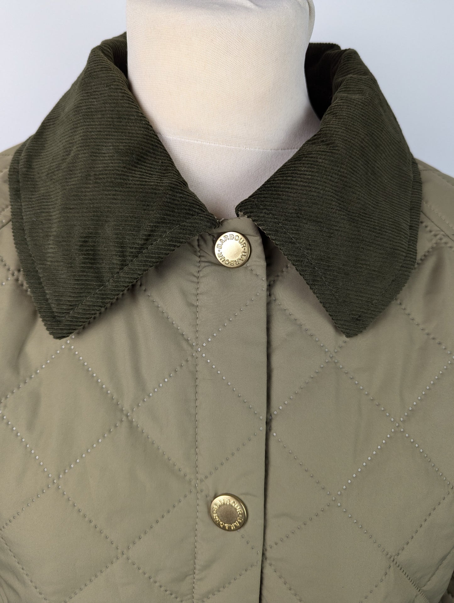 Barbour Anise Quilted Jacket Womens - Dusty Green