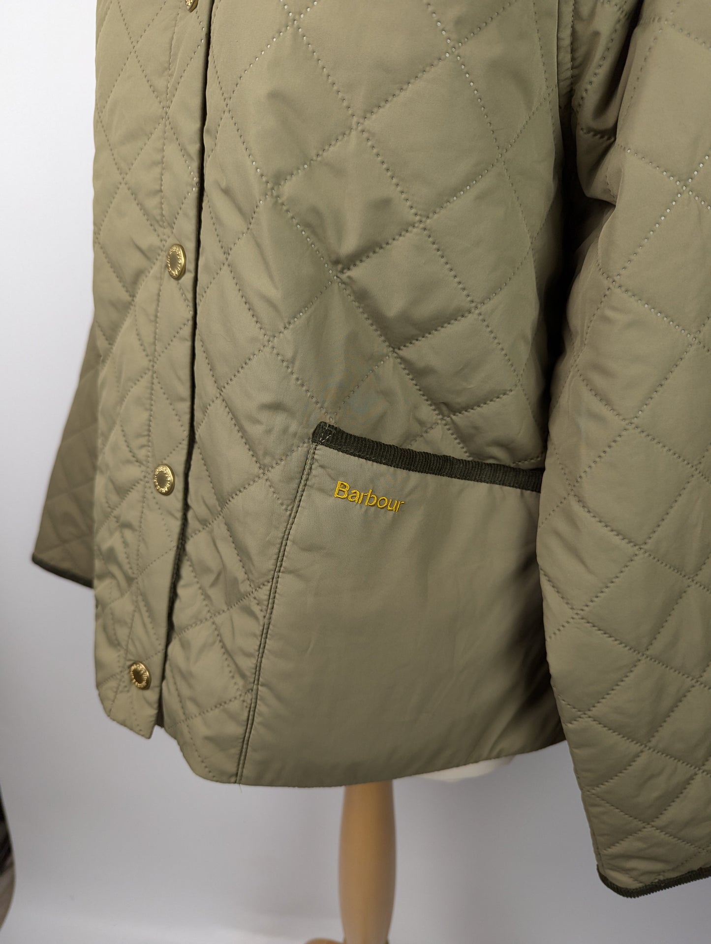 Barbour Anise Quilted Jacket Womens - Dusty Green