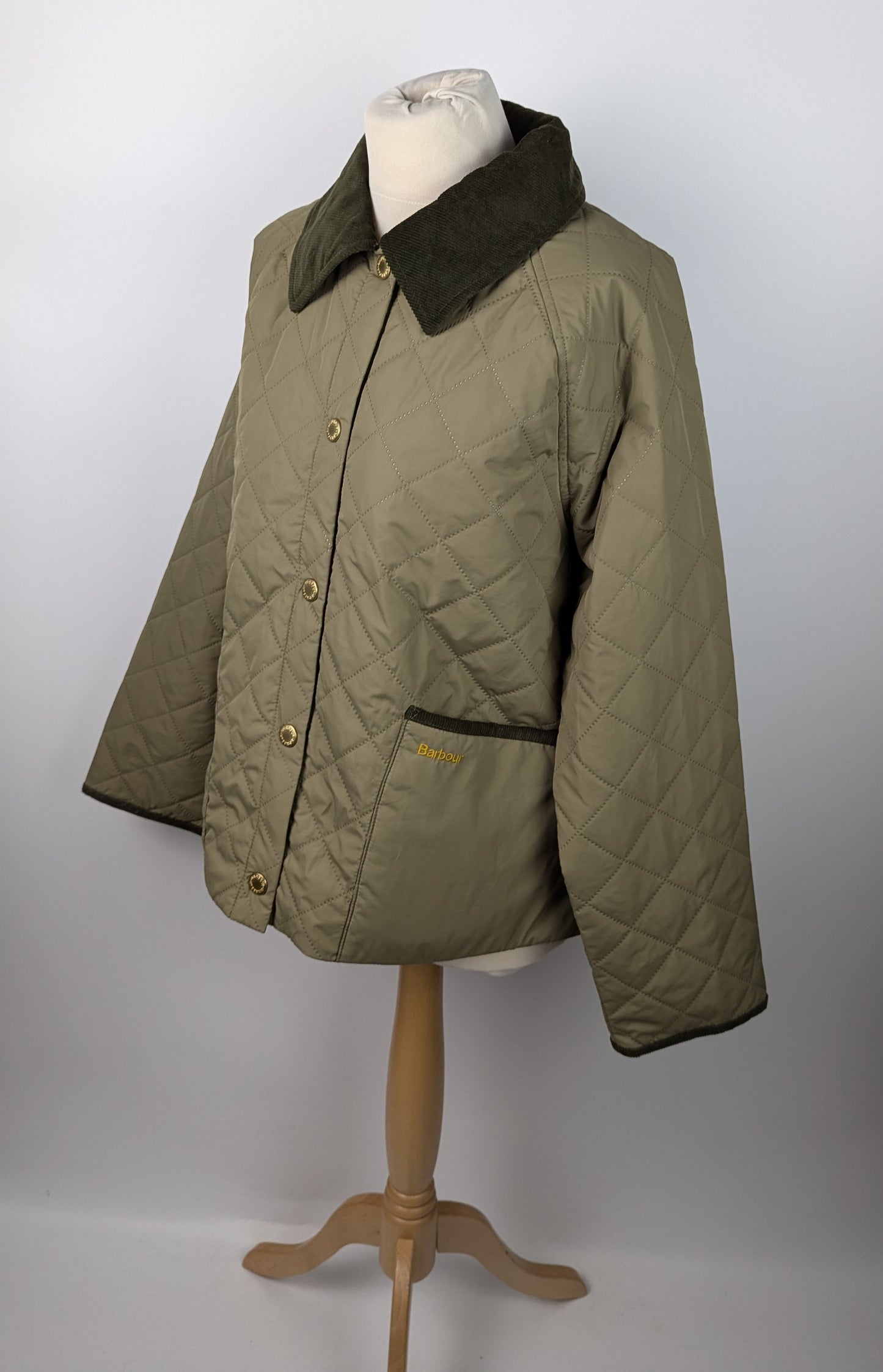 Barbour Anise Quilted Jacket Womens - Dusty Green
