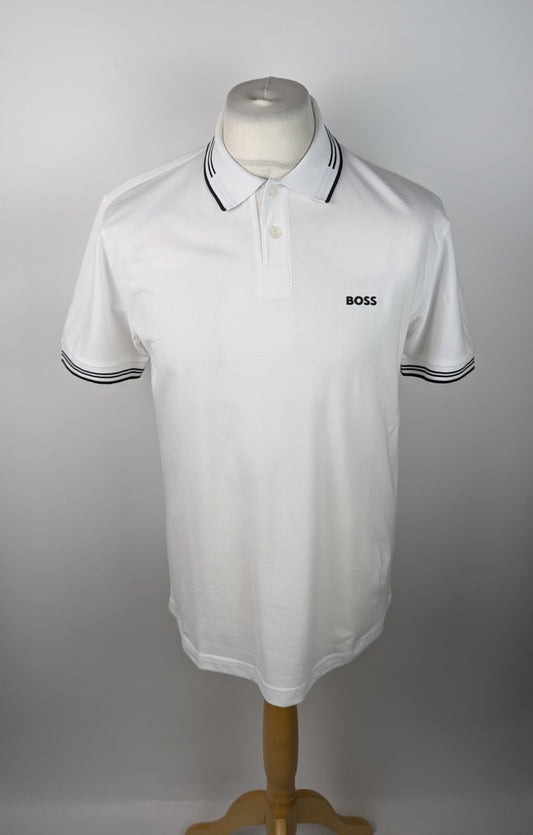 Boss Men's Paul Polo Shirt - White