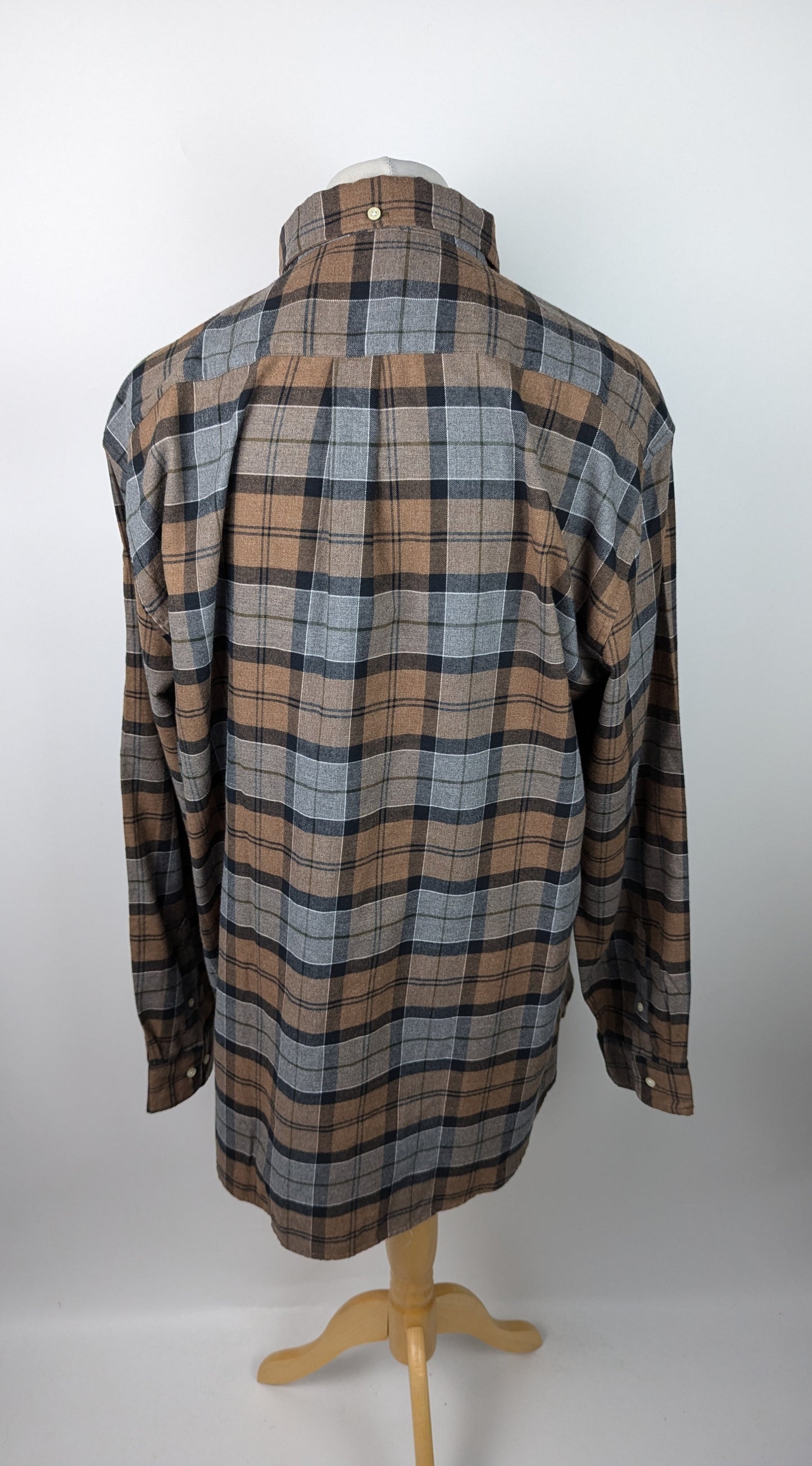 Barbour Mens Rasay Tailored Fit Shirt - Brown