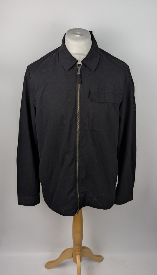 Barbour International Maze Peached Overshirt - Black