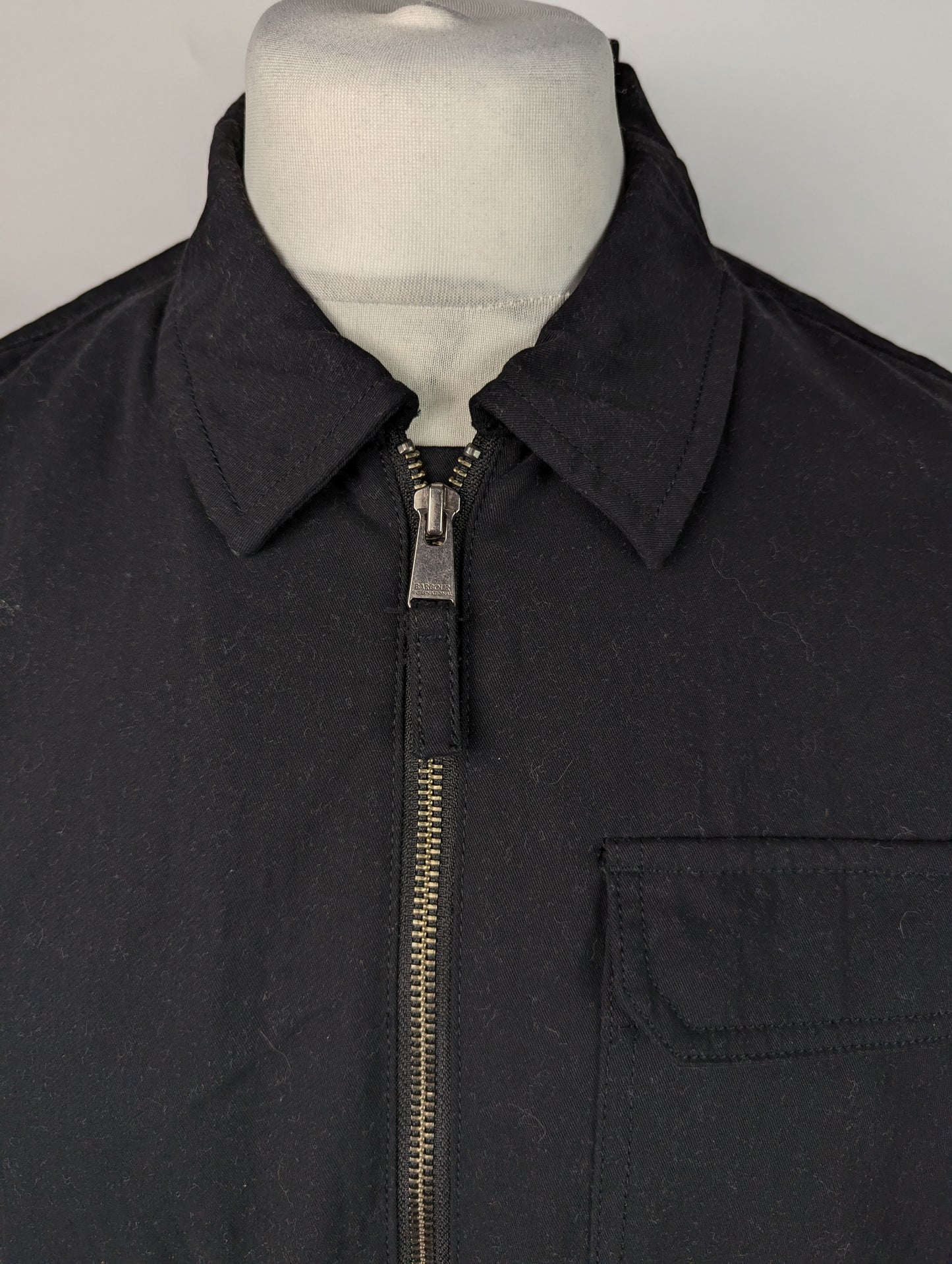 Barbour International Maze Peached Overshirt - Black