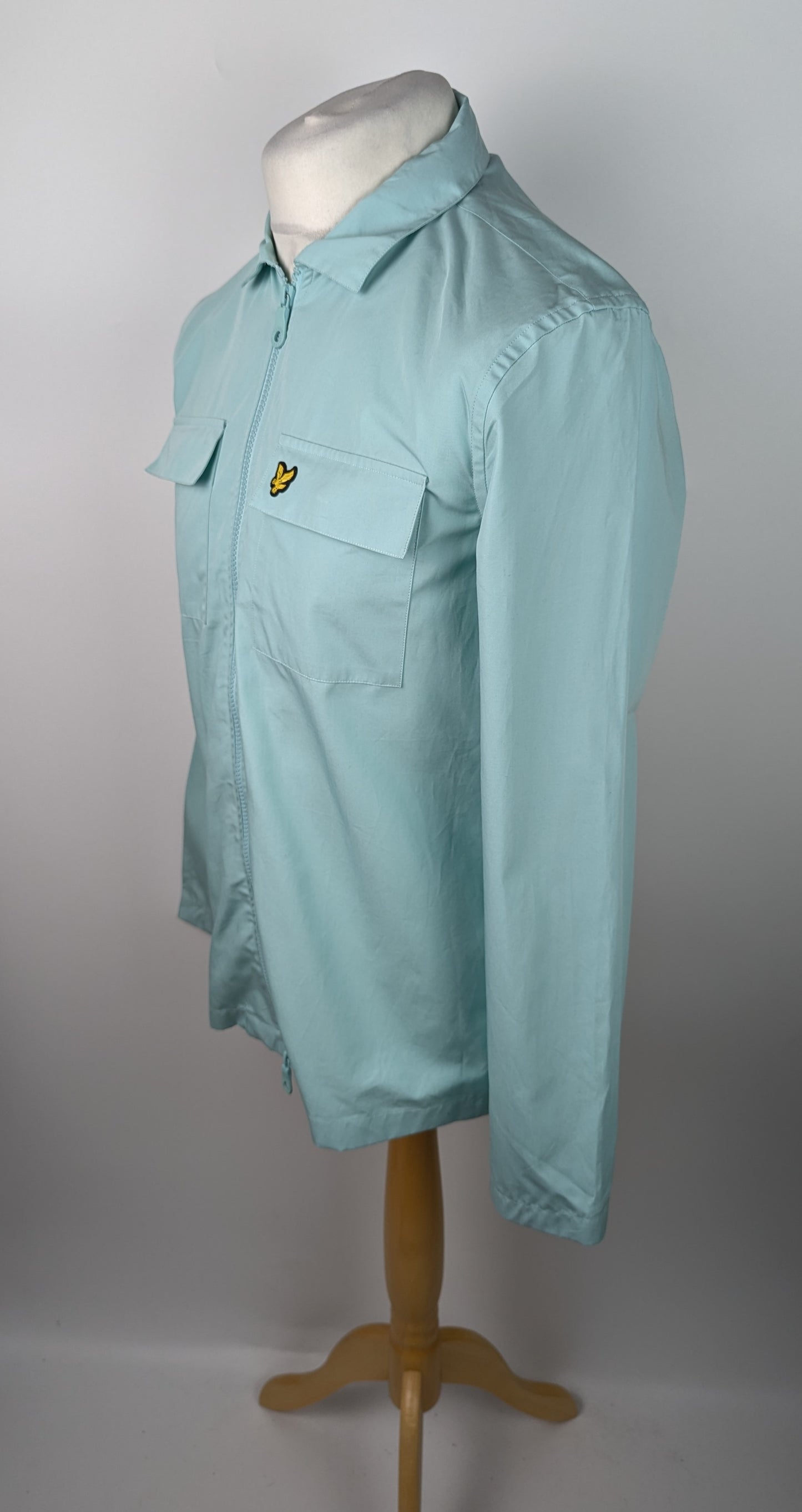Lyle and Scott Cotton Overshirt - Blue