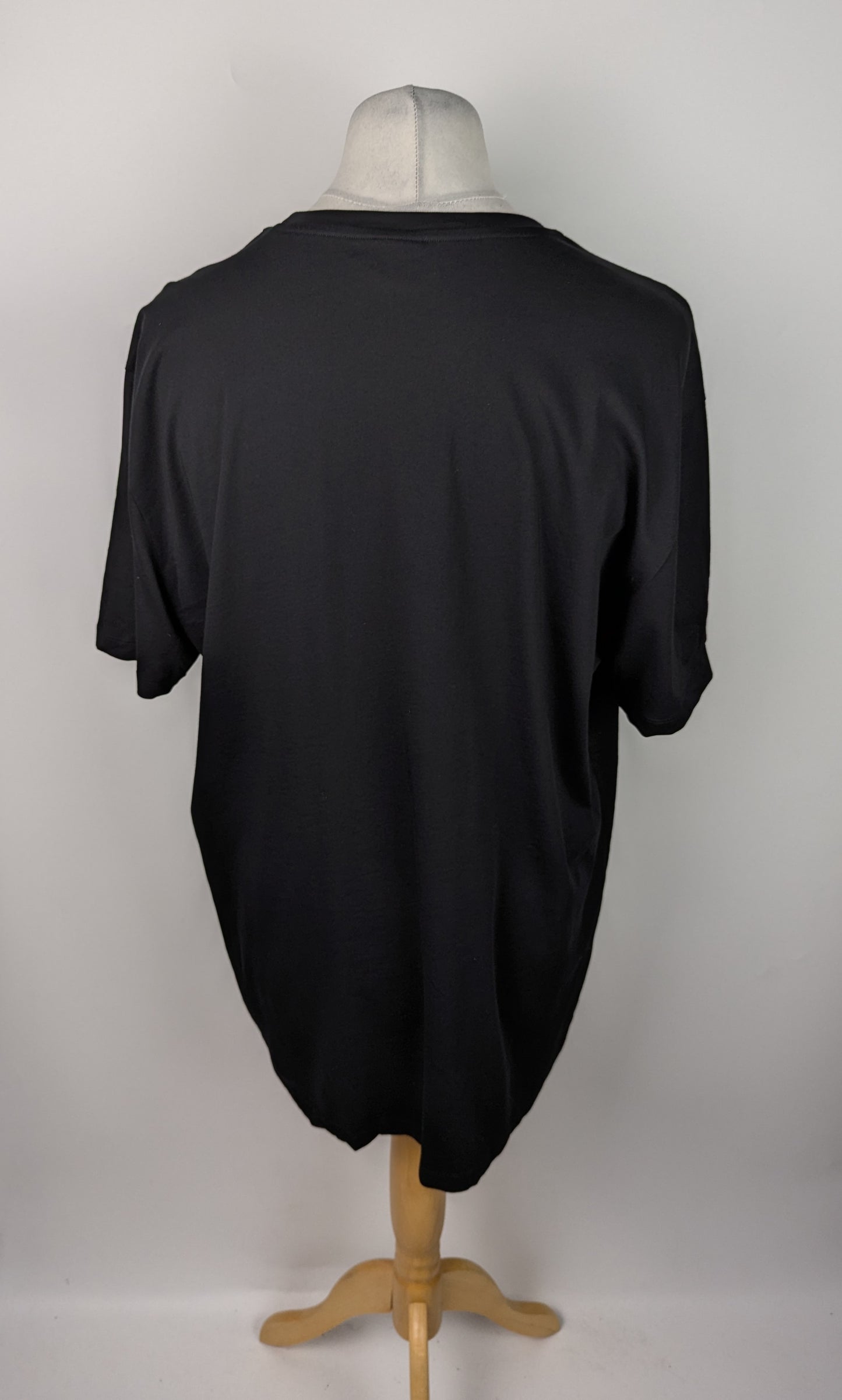 Boss Logo RN T Shirt Mens - Black