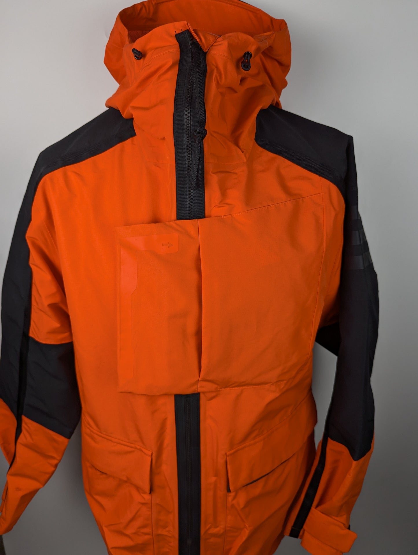Adidas Mens Jacket Terrex Xploric Rain Rdy City Coat - Orange