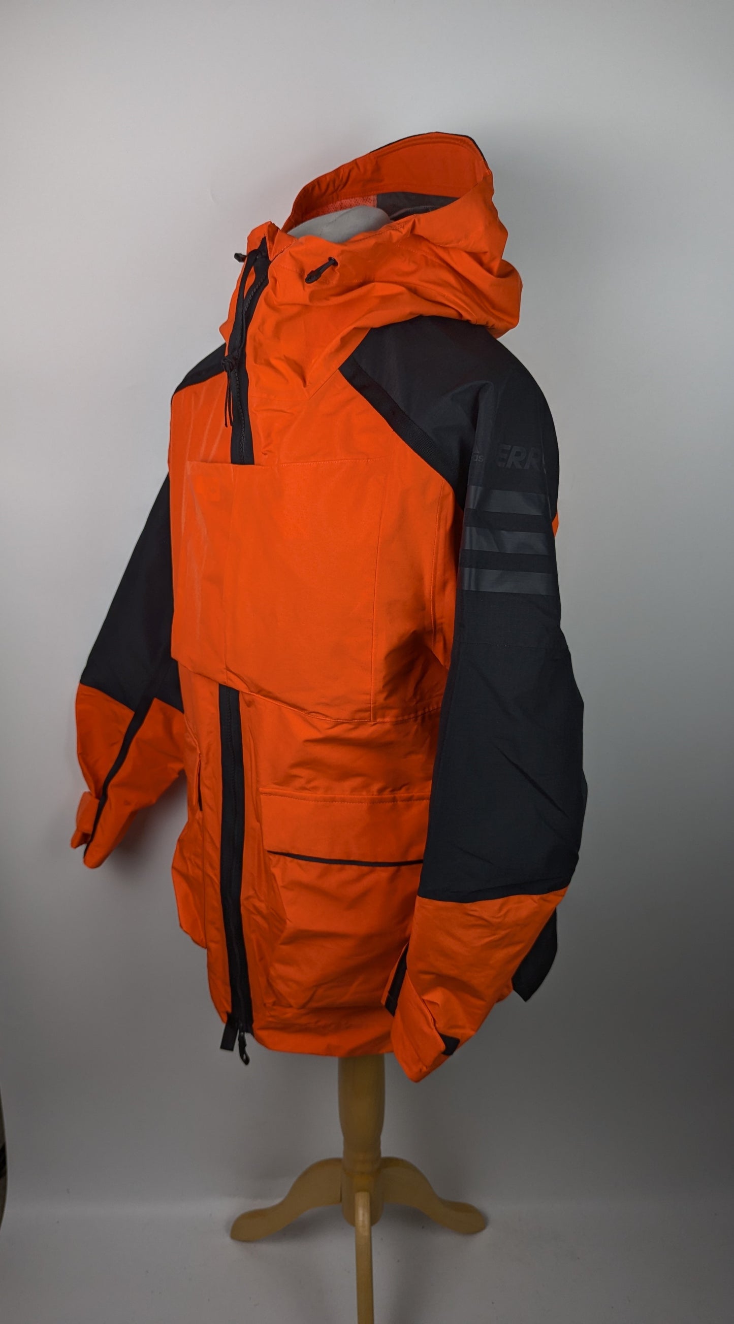 Adidas Mens Jacket Terrex Xploric Rain Rdy City Coat - Orange