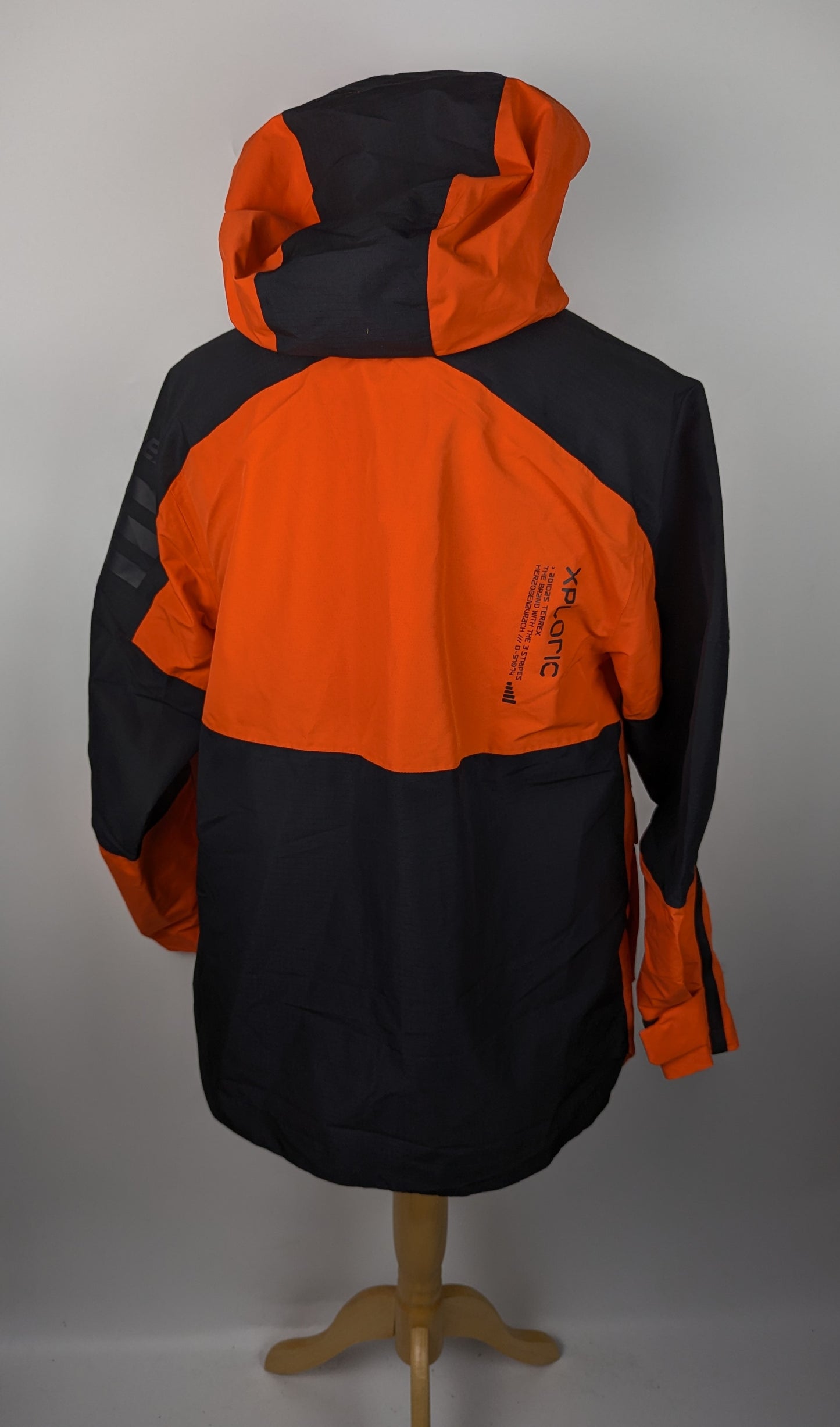 Adidas Mens Jacket Terrex Xploric Rain Rdy City Coat - Orange