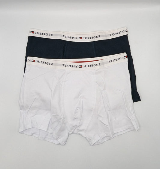 Tommy Hilfiger 2 pack of Trunks Junior - Navy / White