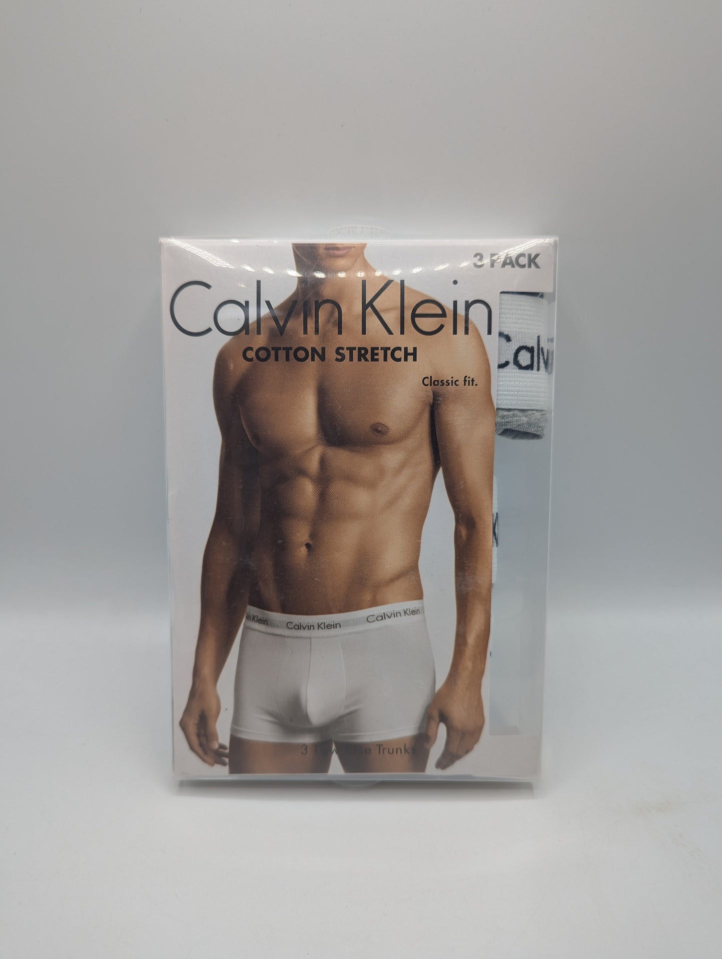 Calvin Klein Low Rise Cotton Stretch Boxer Shorts - Grey
