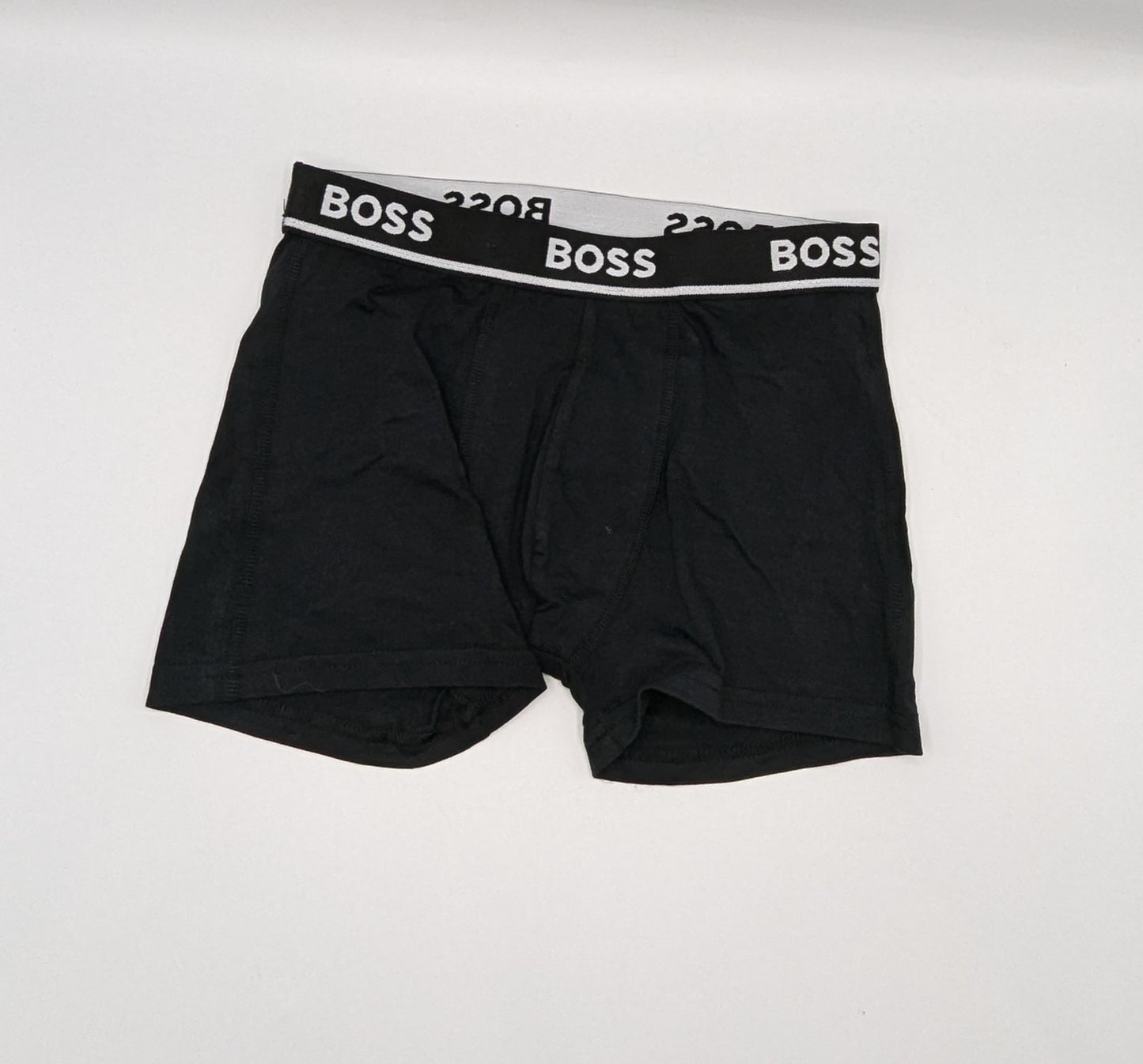 Boss 2 Pack Logo Boxers Junior - Black