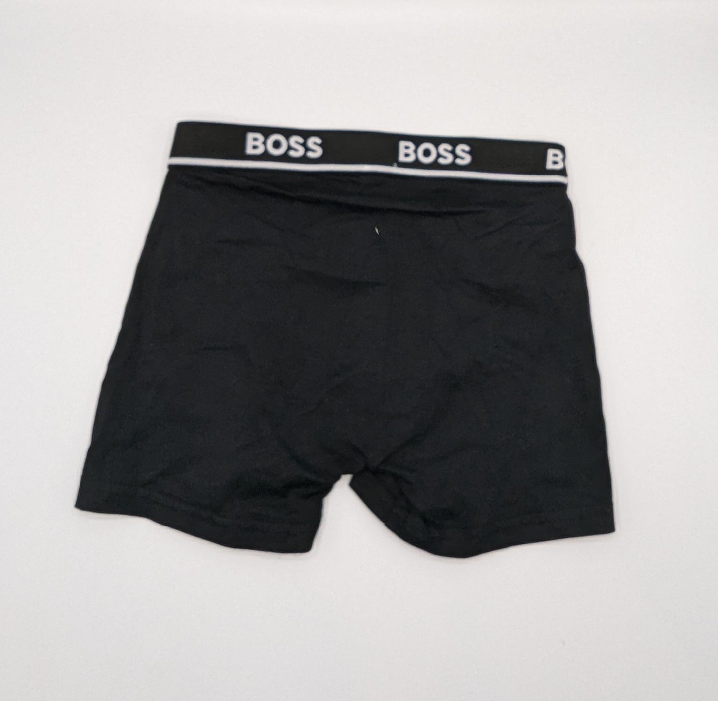 Boss 2 Pack Logo Boxers Junior - Black