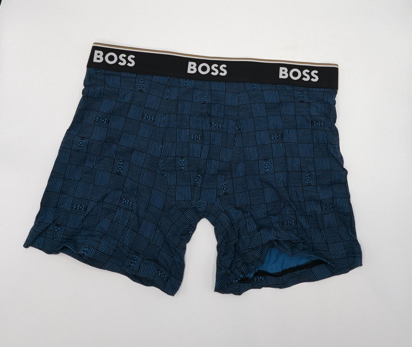 Boss 3 Pack Boxer Briefs - Blues